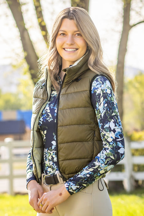 Olive Green w/Sage Green Reverse
Reversible Puffer Vest Kastel Denmark US