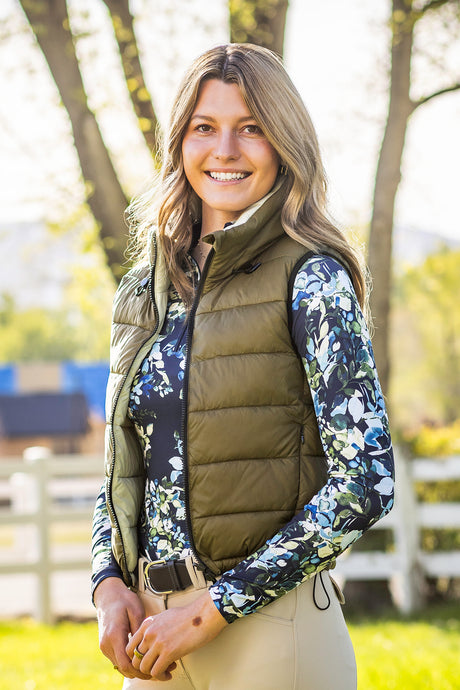 Olive Green w/Sage Green Reverse
Reversible Puffer Vest Kastel Denmark US