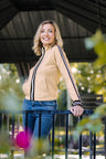 Long Sleeve Full Zip Sand Track Jacket with Trim - [Kastel]