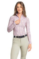 Wisteria Paris Hotel Long Sleeve 1/4 Zip Sun Shirt - [Kastel]