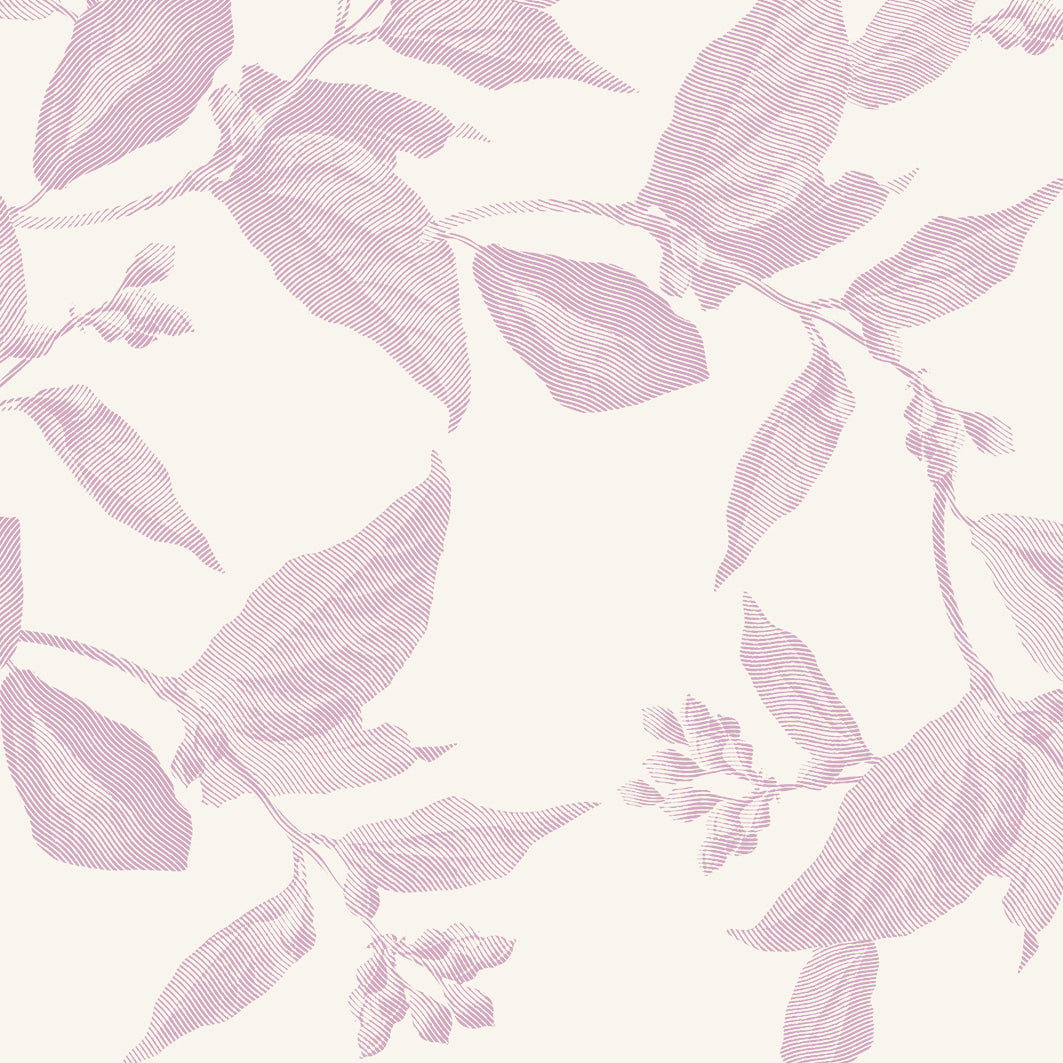 Orchid Haze Leaf Long Sleeve Sun Shirt - [Kastel]