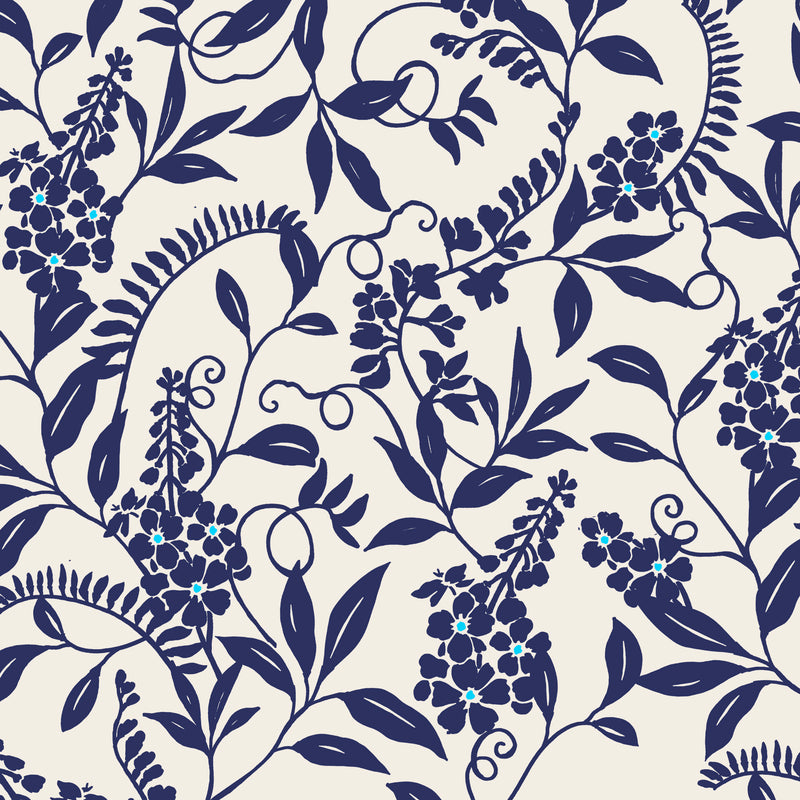 Gardenia Climbing Vine Long Sleeve Chevron - [Kastel]