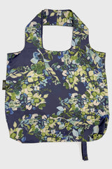 Navy Watercolor Floral Tote Kastel Denmark US