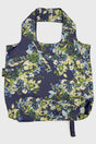 Navy Watercolor Floral Tote Kastel Denmark US