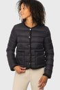Black Button-up Quilted Jacket Kastel Denmark US