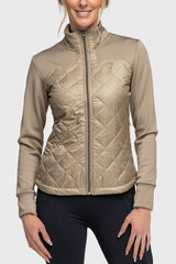 Desert Quilted Front Full Zip Jacket - [Kastel]