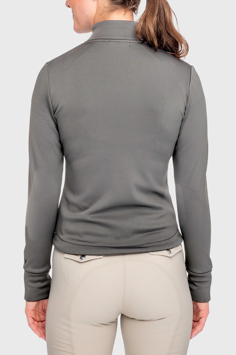 Slate Quilted Full Zip Jacket - [Kastel]