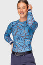 Tahoe Blue Belts Long Sleeve Crewneck Sun Shirt Kastel Denmark