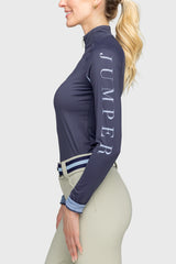 Long Sleeve Navy "Jumper" 1/4 Zip