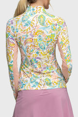 Festival Ikat Long Sleeve Sun Shirt - [Kastel]