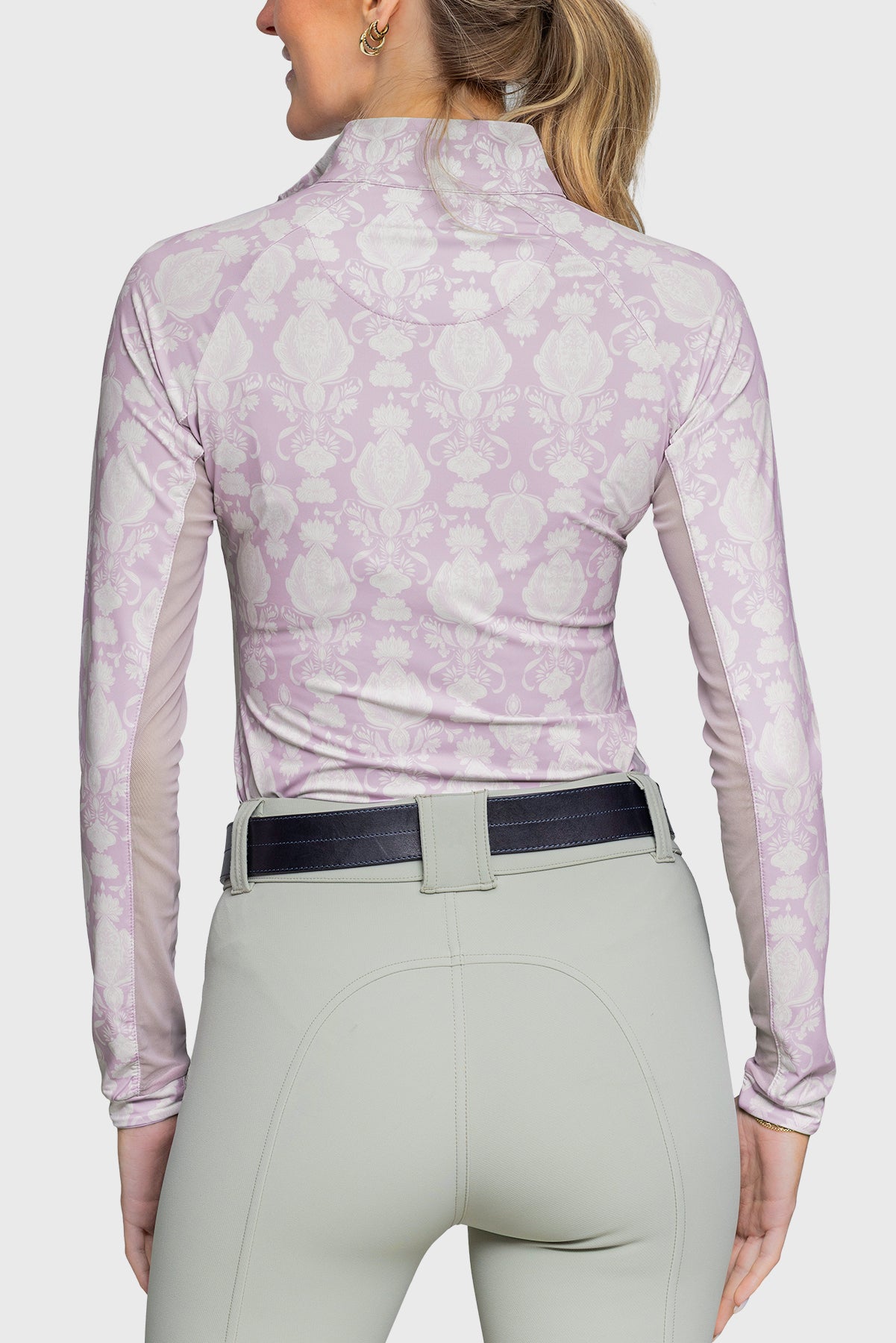 Long Sleeve Wisteria Paris Hotel 1/4 Zip - [Kastel]