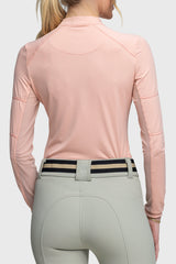 Coral Paneled Long Sleeve Sun Shirt - [Kastel]