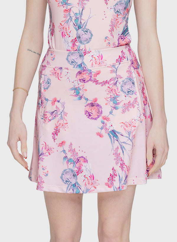 Pink Tea Garden Skort