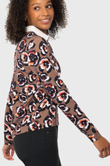 Chocolate Brown Pansies Rugby Kastel Denmark US