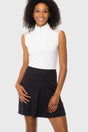 Black Pleated Athletic Skort Kastel Denmark