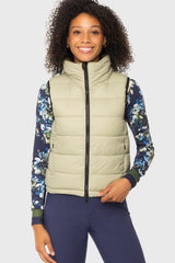 Olive Green w/Sage Green Reverse 
Reversible Puffer Vest Kastel Denmark US