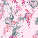 Long Sleeve Pink Tea Garden