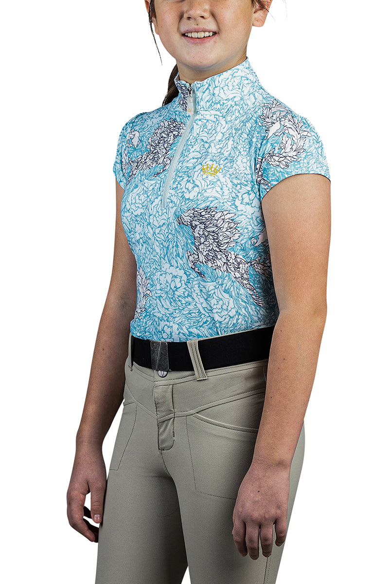 Kids Cap Sleeve Light Blue Beauty - [Kastel]