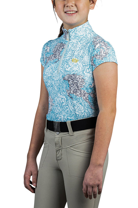 Kids Cap Sleeve Light Blue Beauty - [Kastel]