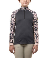 Kids Long Sleeve Asphalt with Animal Raglan - [Kastel]