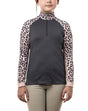 Kids Long Sleeve Asphalt with Animal Raglan - [Kastel]