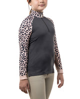 Kids Long Sleeve Asphalt with Animal Raglan - [Kastel]