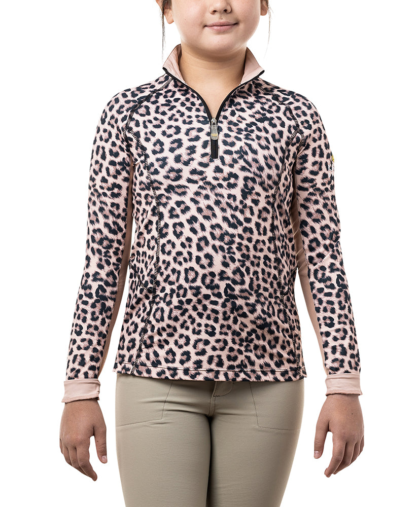 Kids Long Sleeve all over Animal Print - [Kastel]