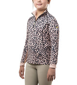 Kids Long Sleeve all over Animal Print - [Kastel]