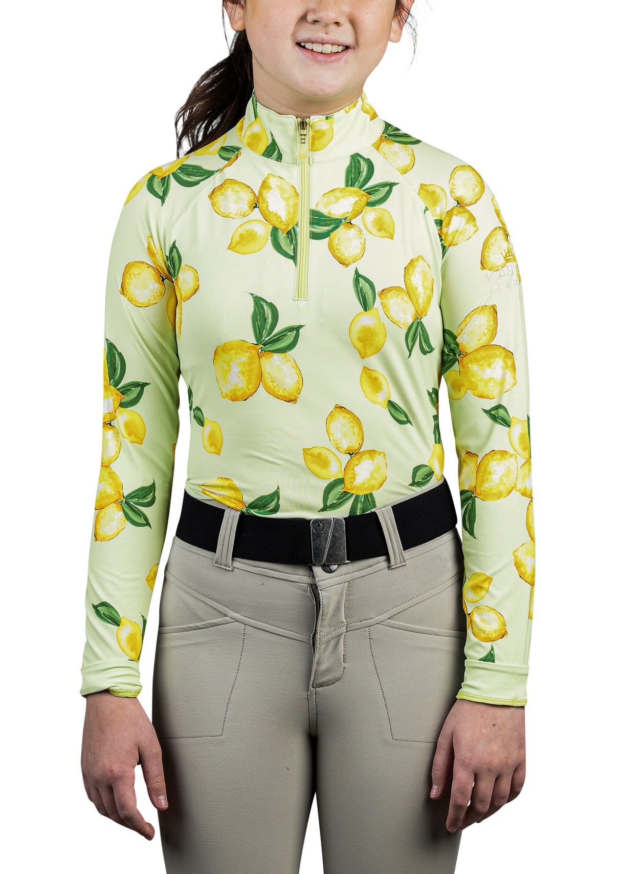 Kids Long Sleeve Lemon Lime - [Kastel]