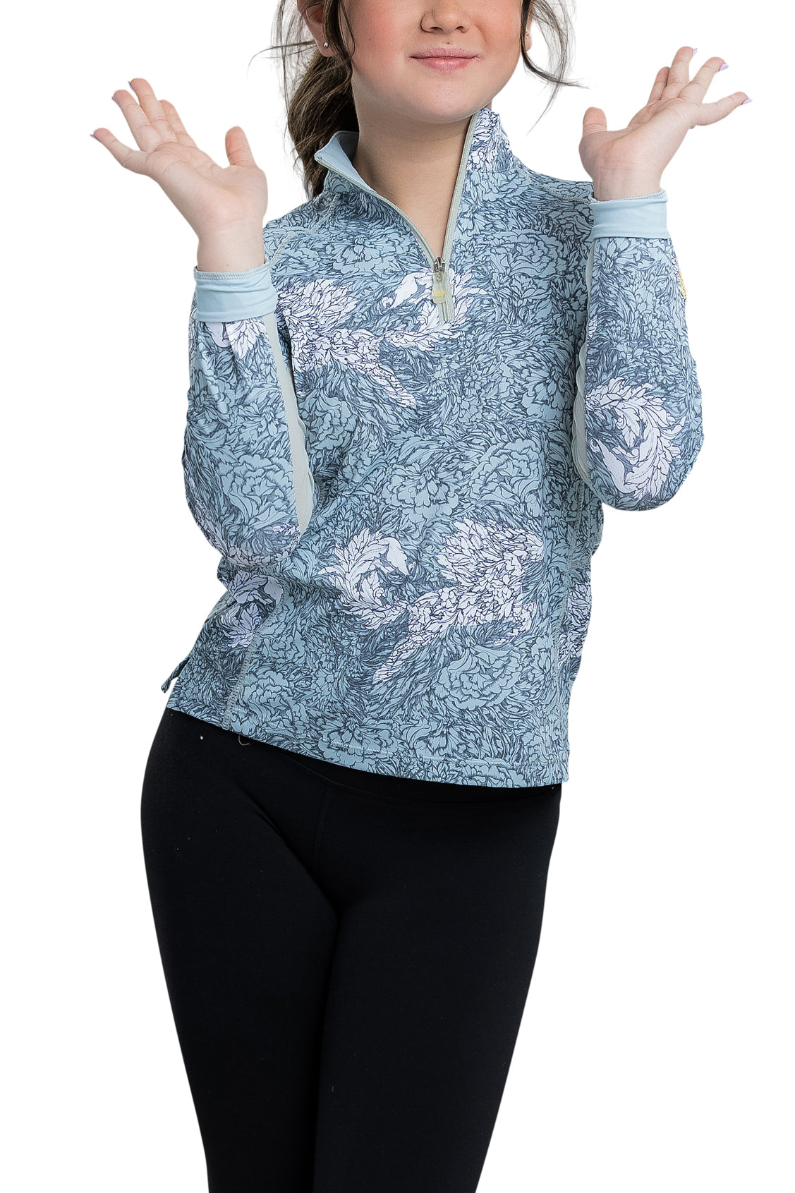 Kids Metal Beauty allover Long Sleeve - [Kastel]