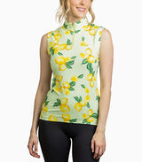 Slim Fit, Sleeveless Lemon Lime Tank - Final Sale - [Kastel]